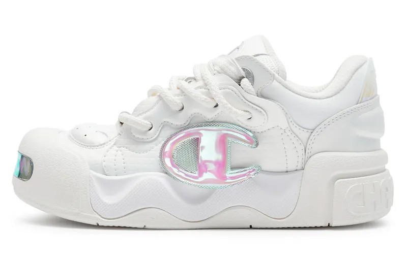 Кроссовки Champion Skateboarding Shoes Women's Low-top White, белый