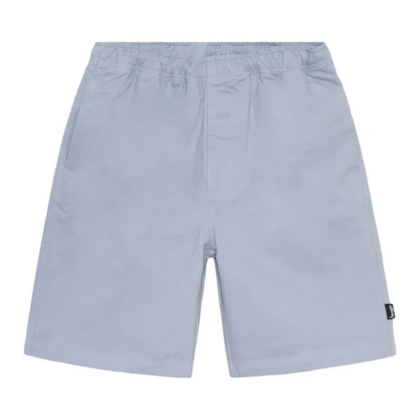 Пляжные шорты с начесом Stussy, цвет Dusty Blue