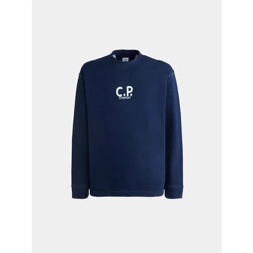 Свитшот C.P. Company INDIGO FLEECE, размер XXL, синий