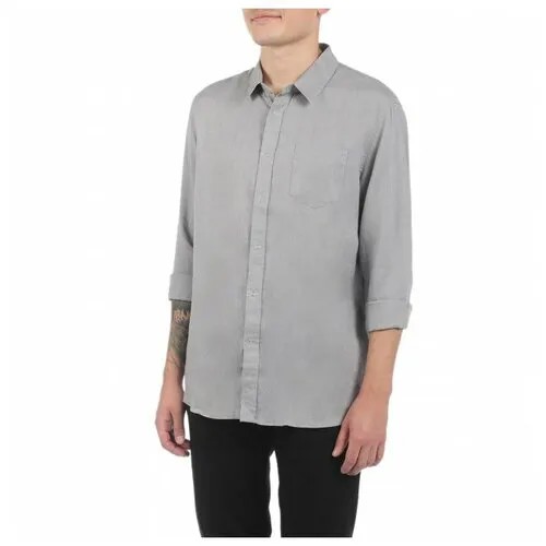 Рубашка Maison David, размер L, серый