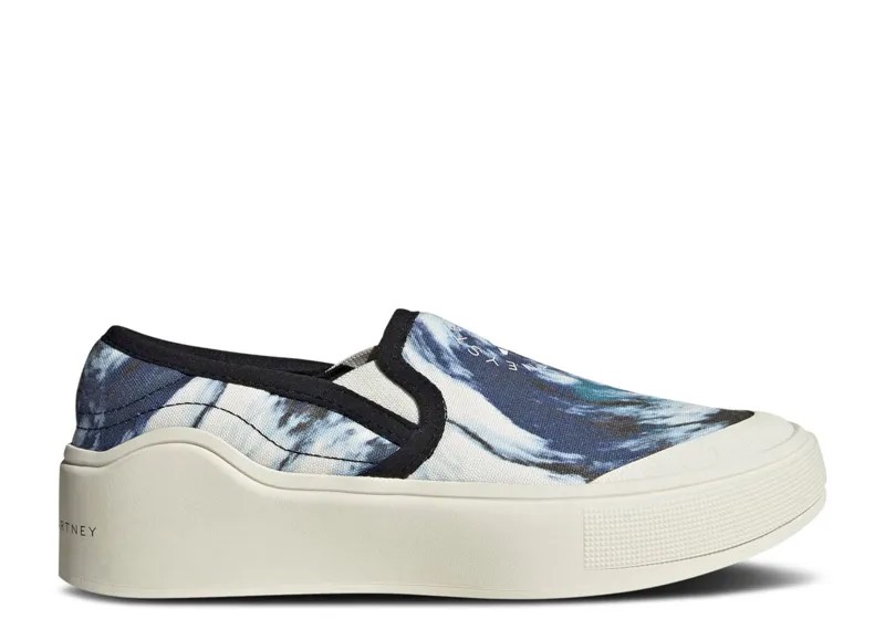 Кроссовки adidas Stella Mccartney X Wmns Court Slip-On 'Sky Galaxy', синий