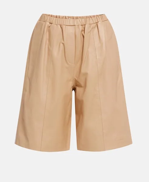 Кожаные шорты Max & Moi, цвет Tan