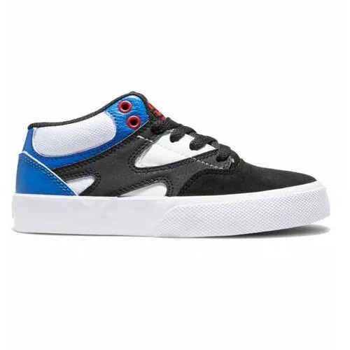 Детские Кеды Kalis Vulc Mid Black/White/Red, Цвет мультиколор, Размер 31,5