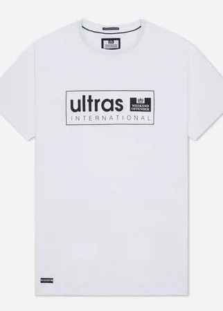 Мужская футболка Weekend Offender Ultras, цвет белый, размер L