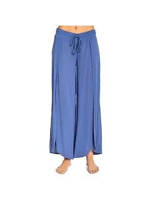 PJ SALVAGE Intimates Темно-синие марлевые брюки с широкими штанинами S