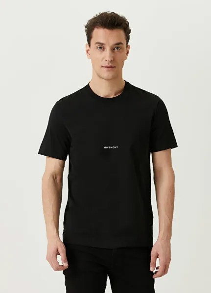 Черная футболка с логотипом Givenchy
