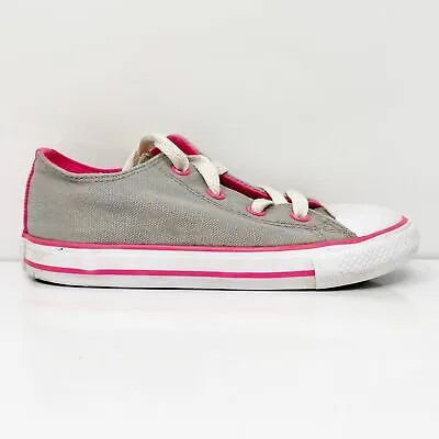 Converse Girls Chuck Taylor All Star 740578F Серые повседневные кроссовки, размер 10