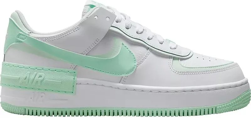 Женские кроссовки Nike Air Force 1 Shadow, мятный