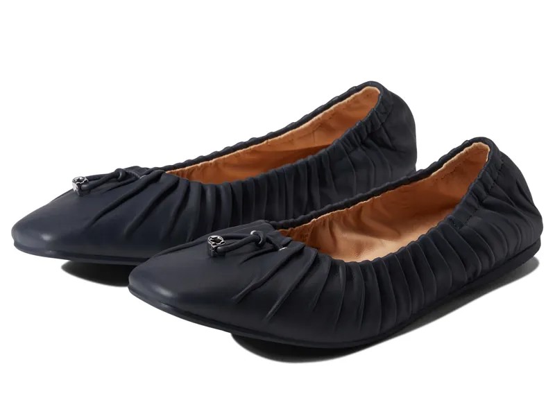 Туфли COACH, Eleanor Leather Ballet Flats