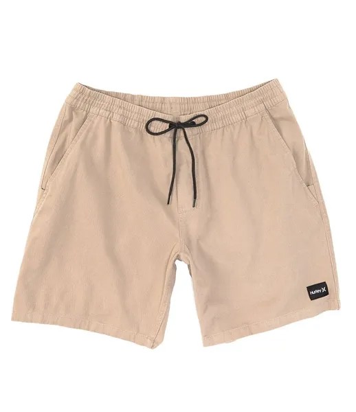 Hurley Pleasure Point 18 Шорты для волейбола с внешним швом, бежевый