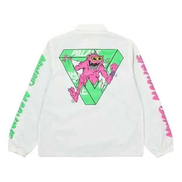 Куртка PALACE x M-Zone Crossover Small Devil Tri-Ferg Pattern Long Sleeves White Jacket, белый