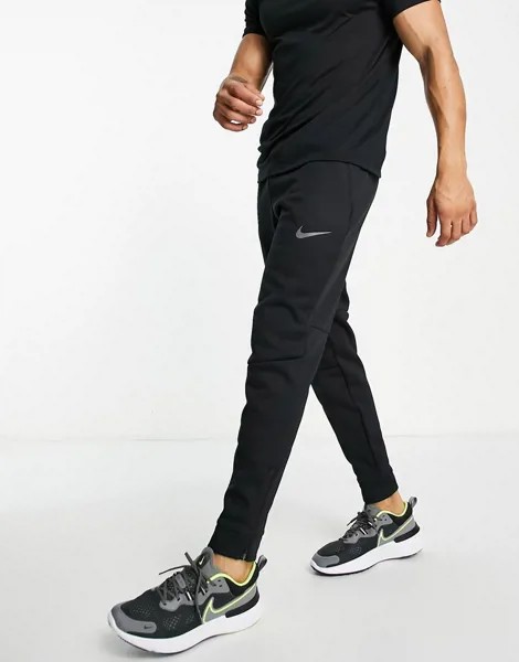 Черные джоггеры Nike Pro Training Therma-FIT Sphere-Черный
