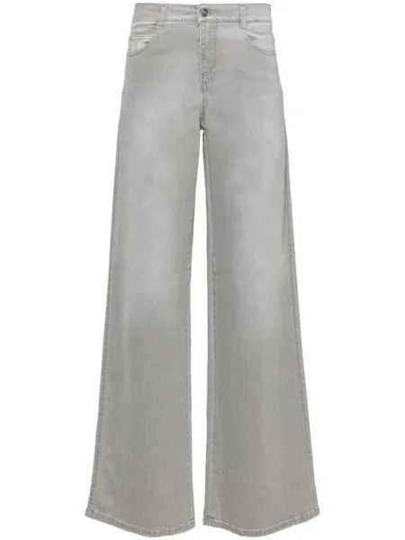 Ermanno Scervino широкие джинсы, серый