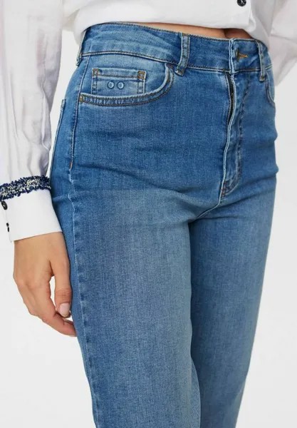 Расклешенные джинсы PARIS TREND CROP Nümph, синий