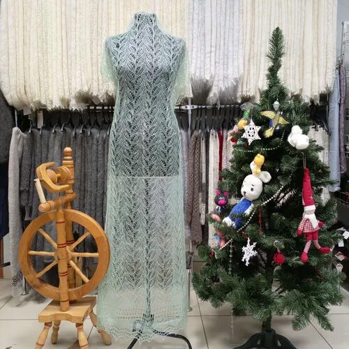 Палантин Орчанка,180х80 см, бесцветный
