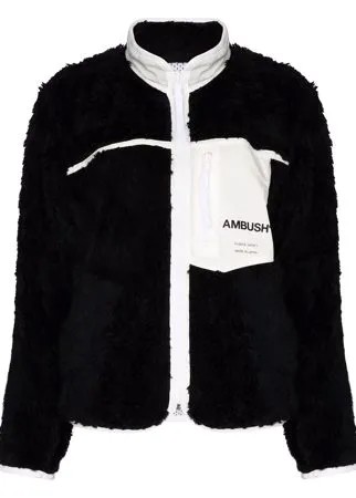 AMBUSH флисовая куртка с логотипом