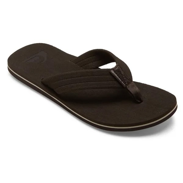 Шлепанцы Quiksilver Molokai Laybckt, коричневый