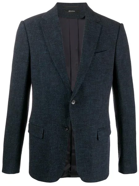 Z Zegna однобортный пиджак