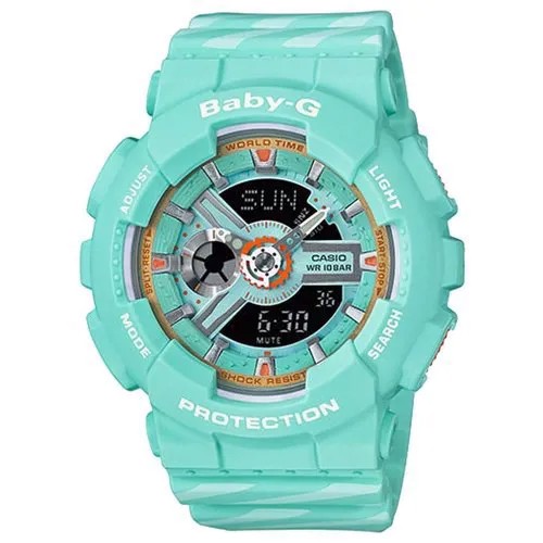 Наручные часы CASIO Baby-G BA-110CH-3AER, бирюзовый