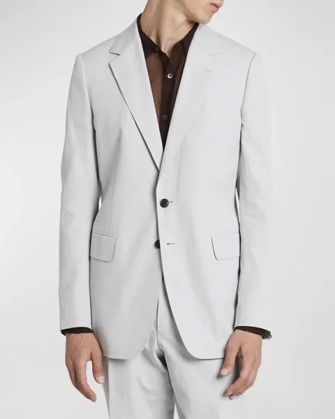 Мужской однотонный костюм Kraan Dries Van Noten, цвет Light Blue