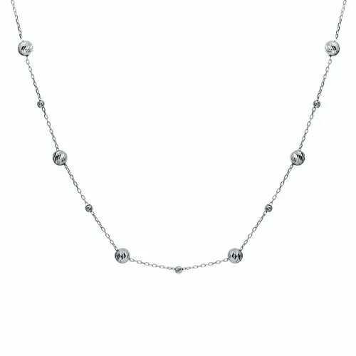 Колье ELEMENT47, серебро, 925 проба, длина 45 см.
