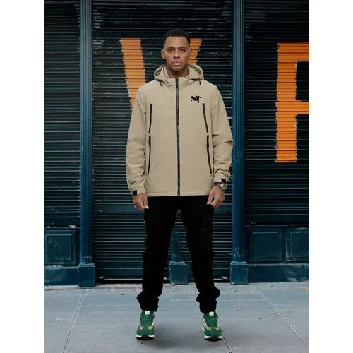 Ветровка , размер 3XL, beige