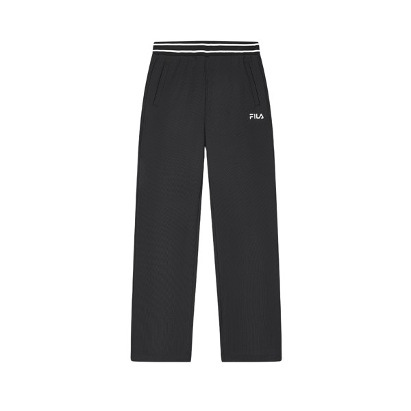 Женские трикотажные спортивные штаны FILA, цвет Black