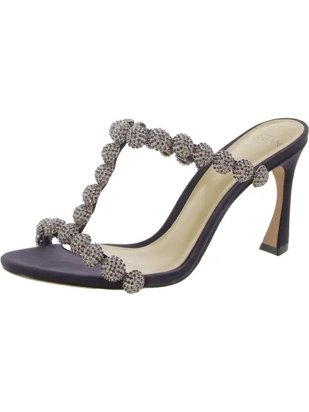 Женские нарядные туфли без каблука Maive Alexandre Birman, цвет Byzantine/Crystal/Silver
