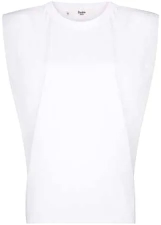 Frankie Shop футболка Eva с подплечниками