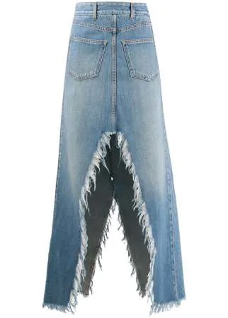 Givenchy длинная юбка с разрезом