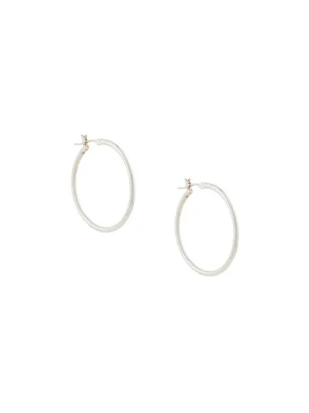 E.M. hoop earrings