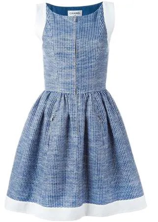 Chanel Pre-Owned платье с расклешенной юбкой