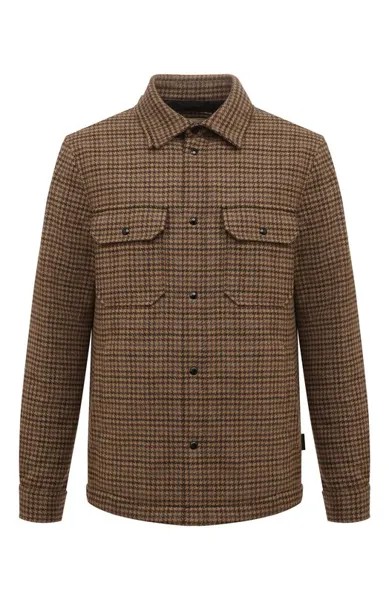 Пуховая куртка-рубашка Woolrich