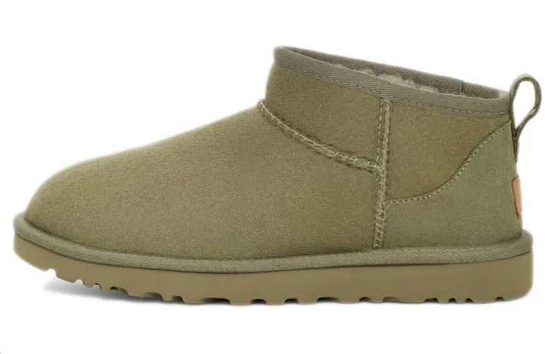 CLASSIC ULTRA MINI Зимние ботинки женские зеленые Ugg