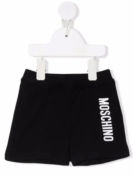 Moschino Kids спортивные шорты с логотипом