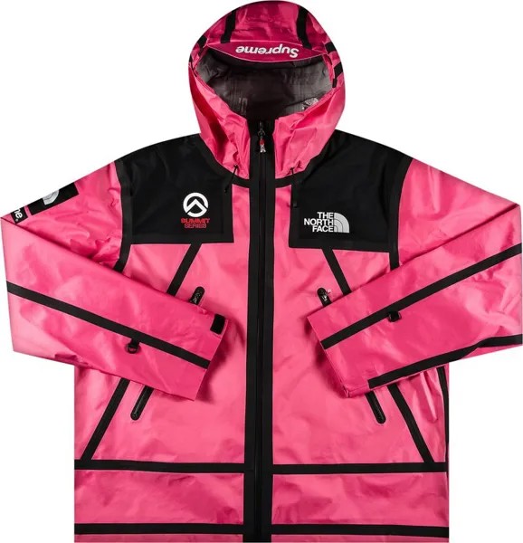 Куртка Supreme x The North Face Summit Series Outer Tape Seam Jacket Pink, розовый