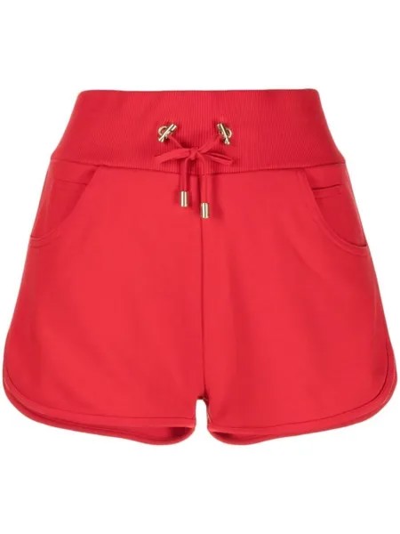 Balmain шорты с кулиской, красный