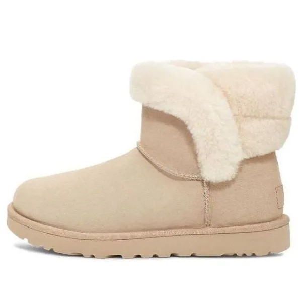 Кроссовки (WMNS) UGG Saniya Mini Suede Classic Boot 'Sawdust', цвет sawdust