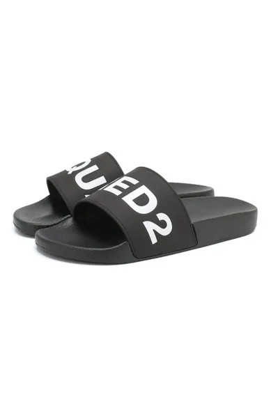 Резиновые шлепанцы Dsquared2