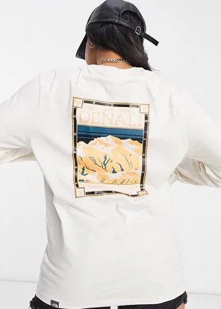Кремовый лонгслив The North Face Faces эксклюзивно для ASOS-Белый