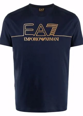 Ea7 Emporio Armani футболка с логотипом