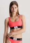Верх бикини Calvin Klein, коралловый