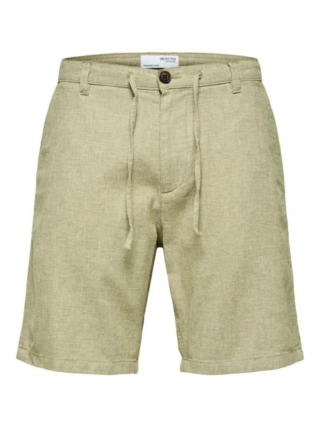 Тканевые шорты SELECTED HOMME SLHCOMFORT-BRODY LINEN comfort/relaxed, цвет verschiedene