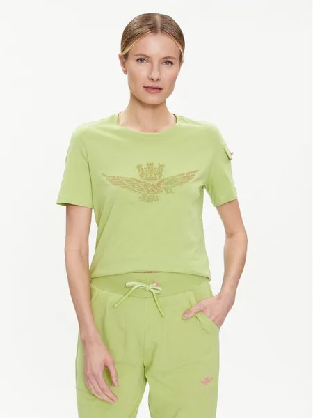 Футболка Aeronautica Militare, зеленый