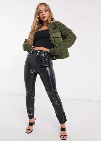 Куртка в рубчик в стиле милитари цвета хаки с завязкой на талии Diesel-Зеленый