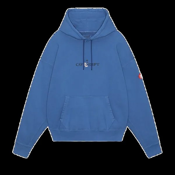 Худи Cav Empt Overdye MD Input Hammer 'Navy', синий