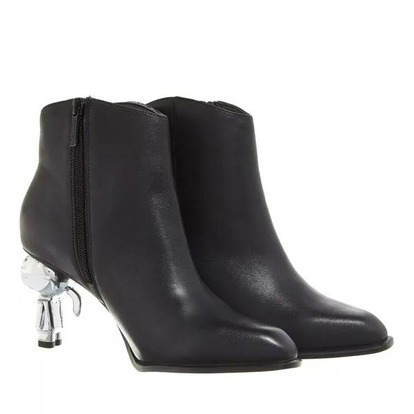 Сапоги ikon heel short zip boot Karl Lagerfeld, черный