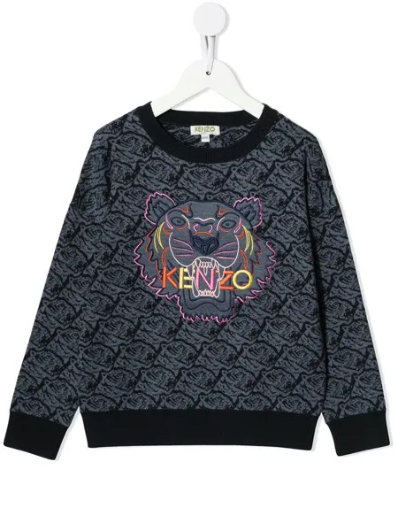 Kenzo Kids толстовка с логотипом