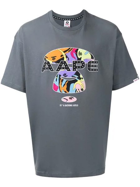 AAPE BY *A BATHING APE® футболка с логотипом