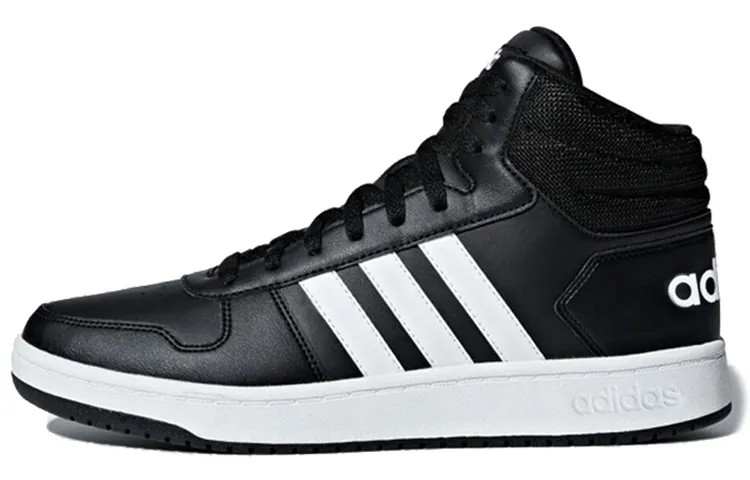 Кроссовки Adidas Neo Hoops 2.0 Mid Skate белый/черный